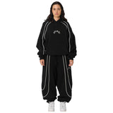 Sudadera Con Capucha Grimey The Infamous Boxy "Black"