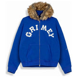 Sudadera Con Capucha Grimey The Infamous Zipper "Royal Blue"