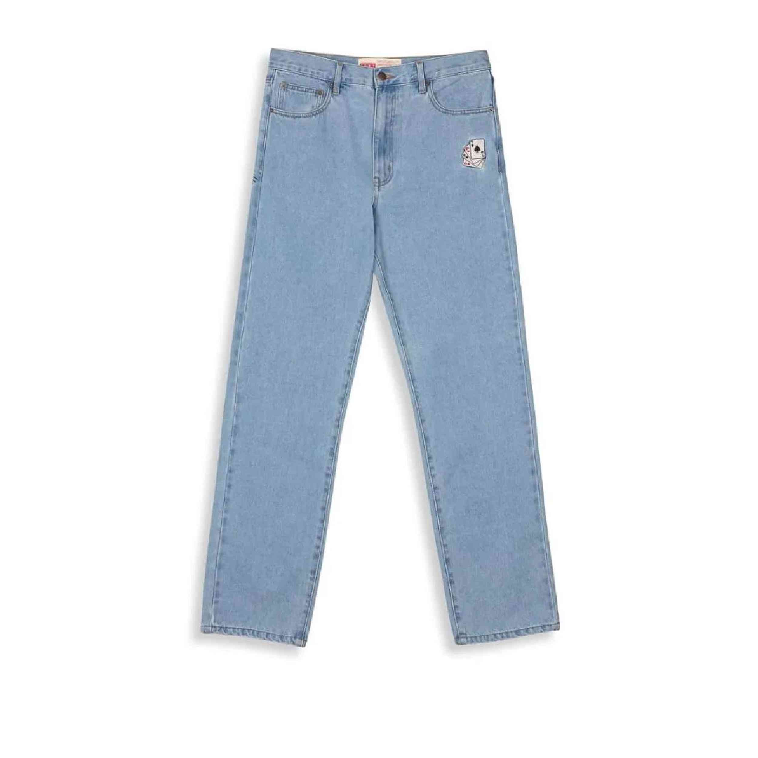 Pantalon Largo Grimey Deeper Regular Denim Washed
