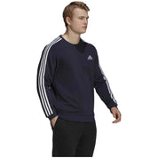 Adidas 3 Stripes French Terry Long Sleeve T-Shirt