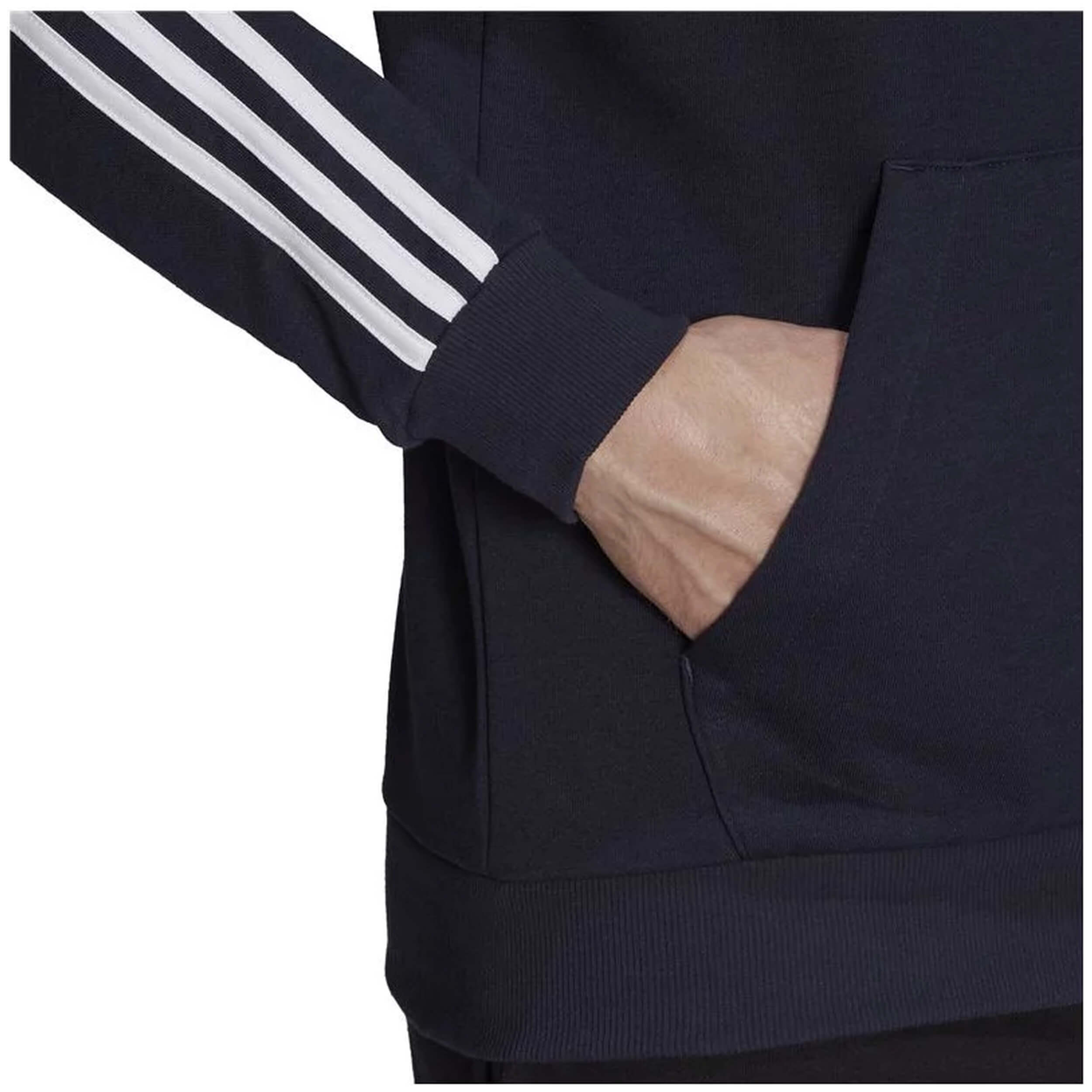 Sudadera Con Capucha Adidas Essentials 3 Tiras