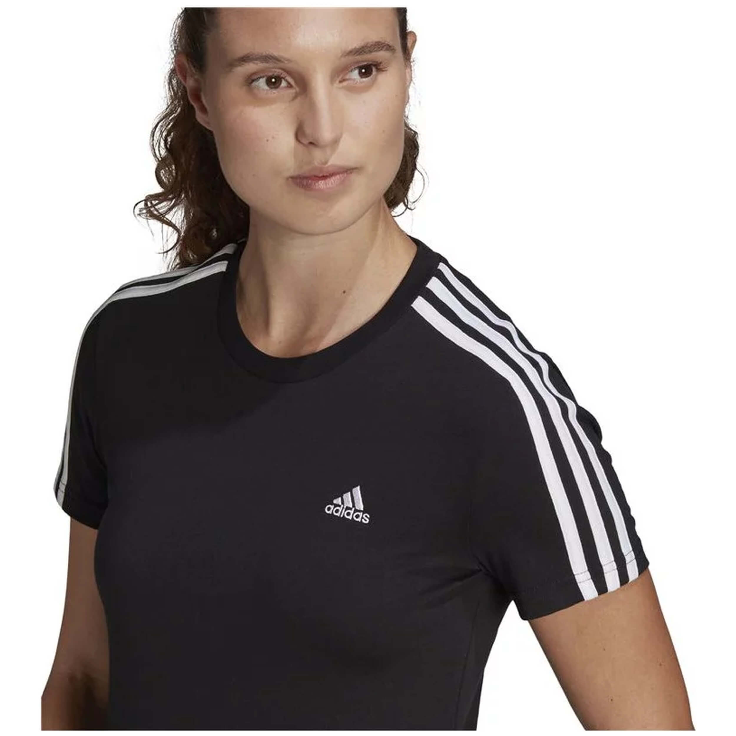 Adidas Essentials Slim Loungewear Short Sleeve T-Shirt