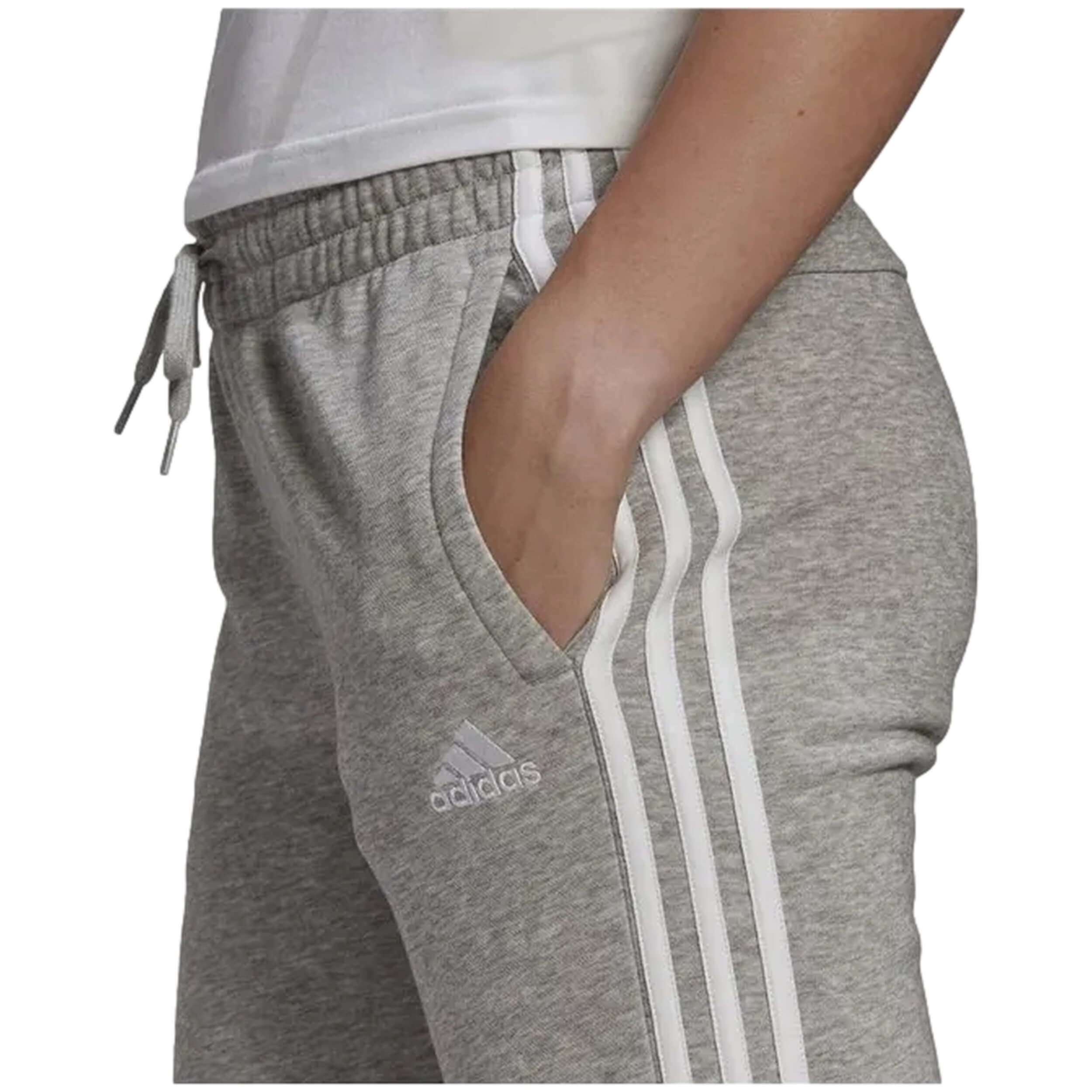 Pantalon Largo Adidas 3 Stripes French Terry C