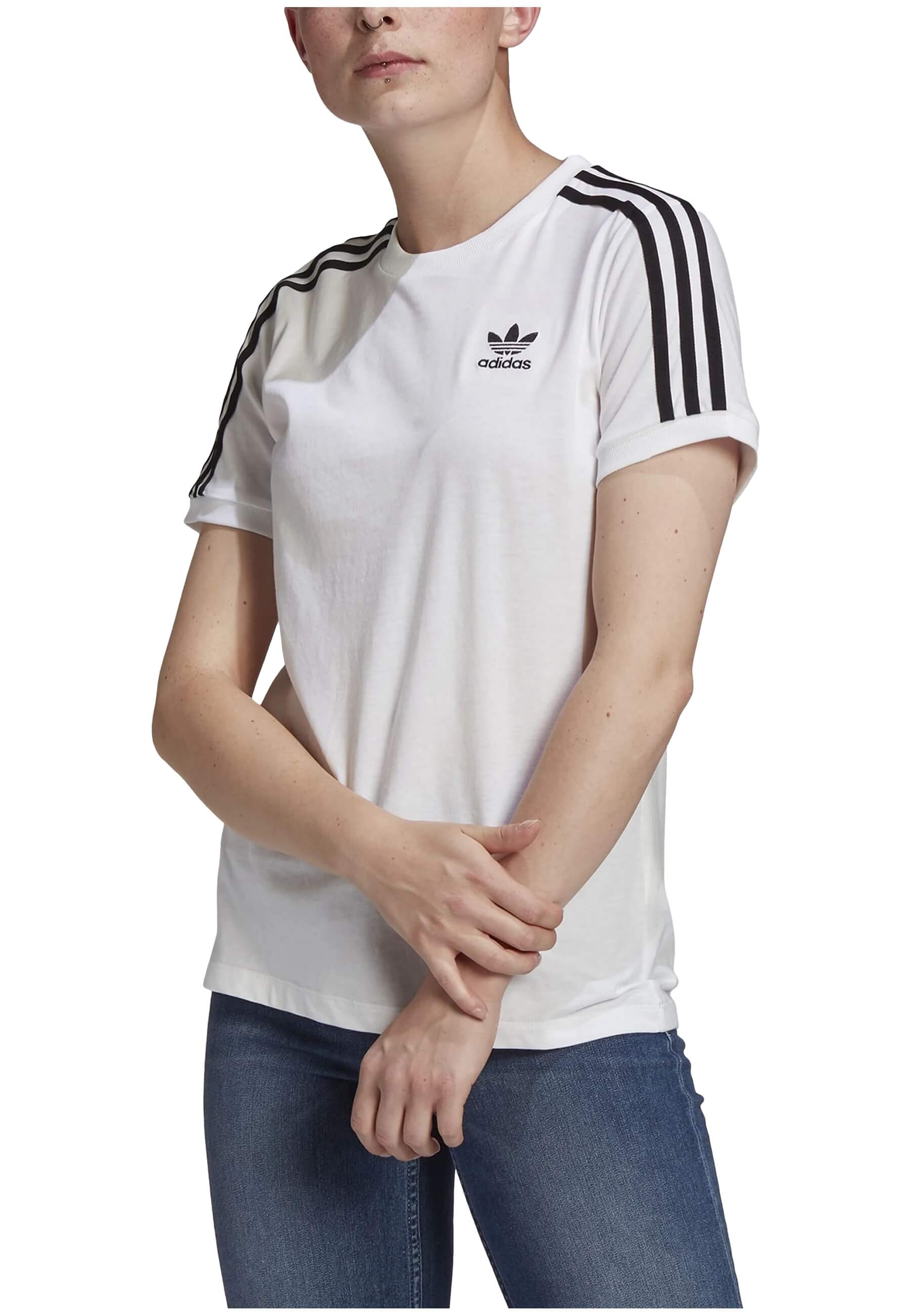 Adidas 3 Stripes Short Sleeve T-Shirt Tee