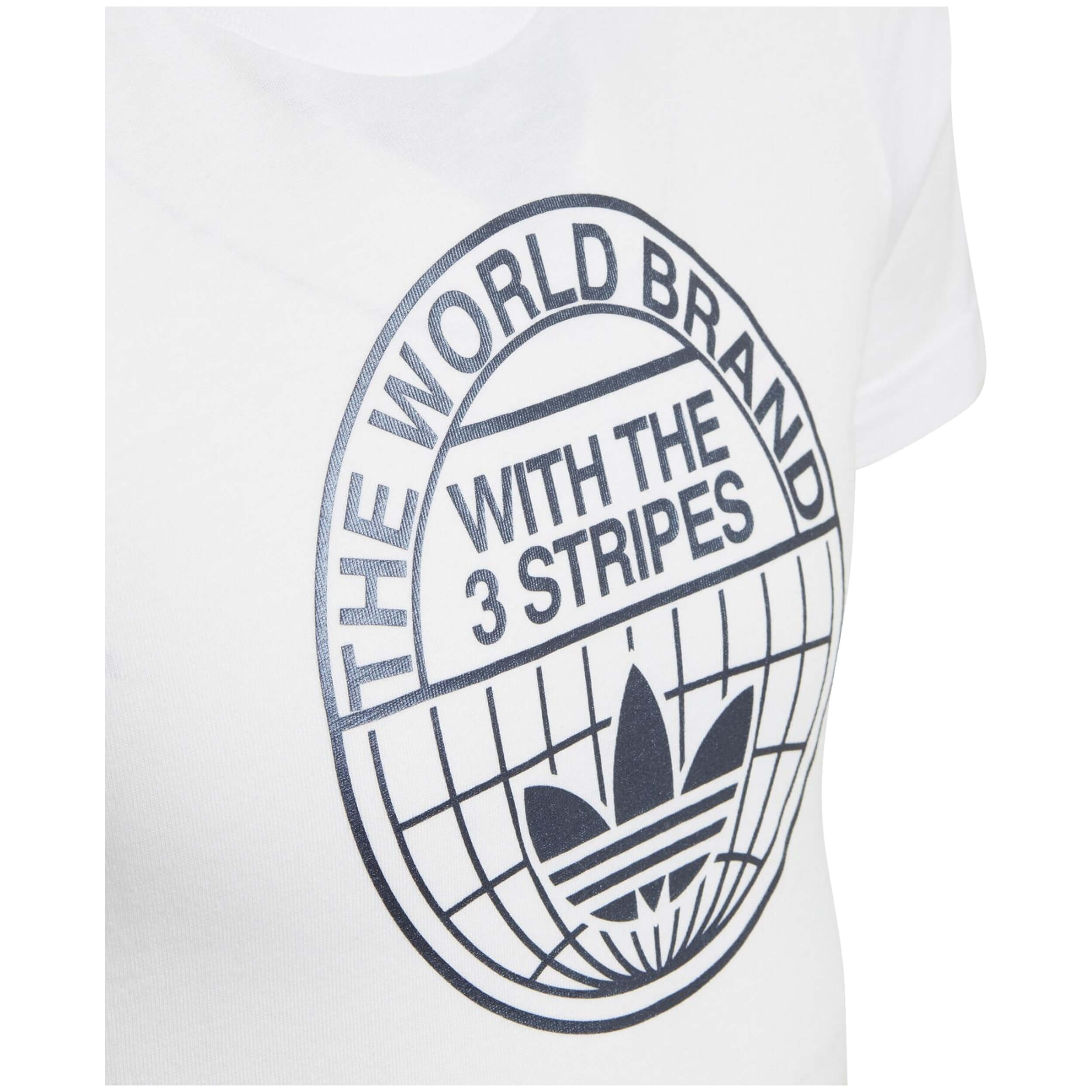 Camiseta De Manga Corta Adidas 128