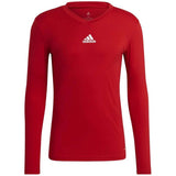 Camiseta De Manga Larga Adidas Team Base "Team Power Red"
