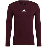 Camiseta De Manga Larga Adidas Team Base "Team Maroon"