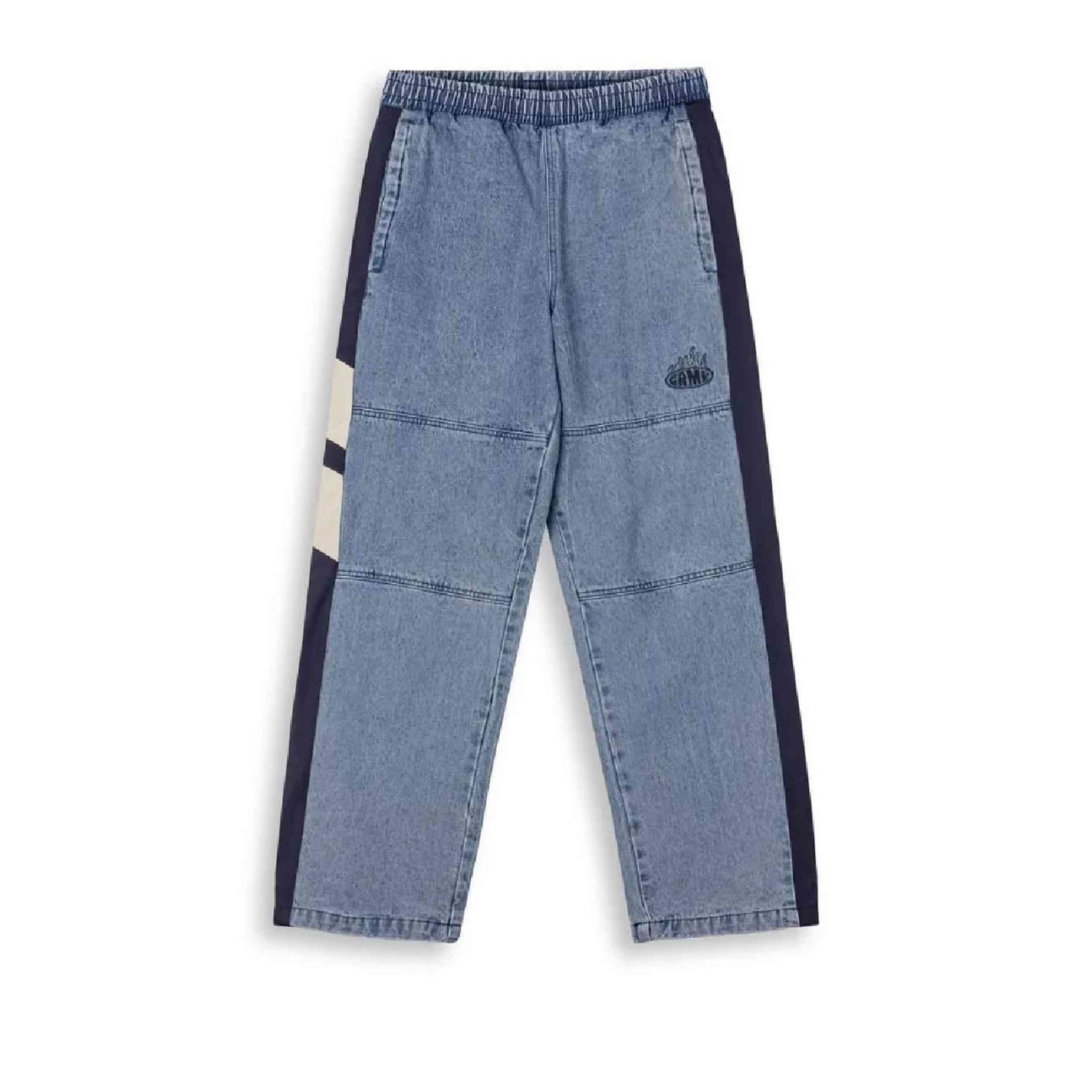 Pantalon Largo Grimey Scratching Memories Washed