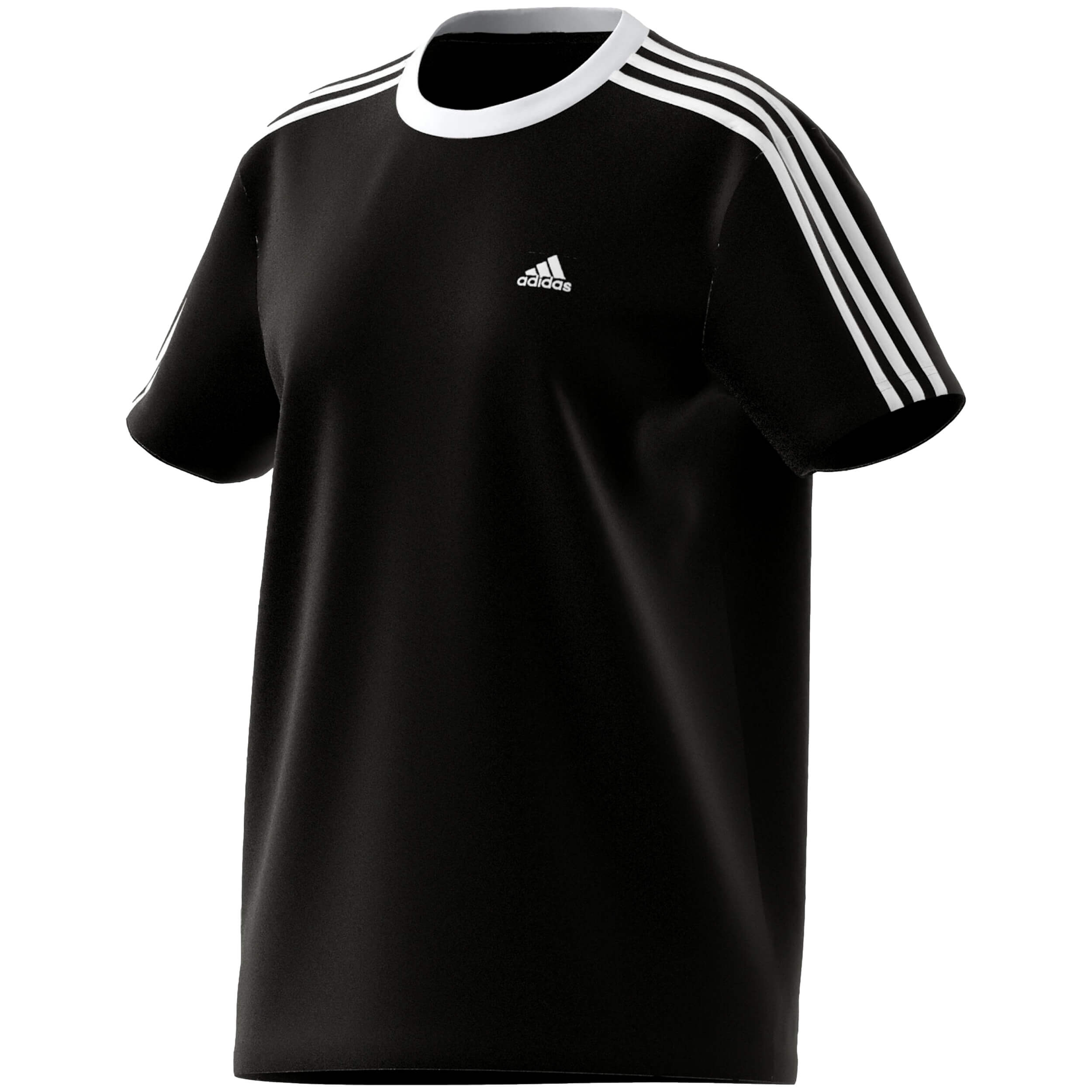 Adidas 3 Stripes Short Sleeve T-Shirt