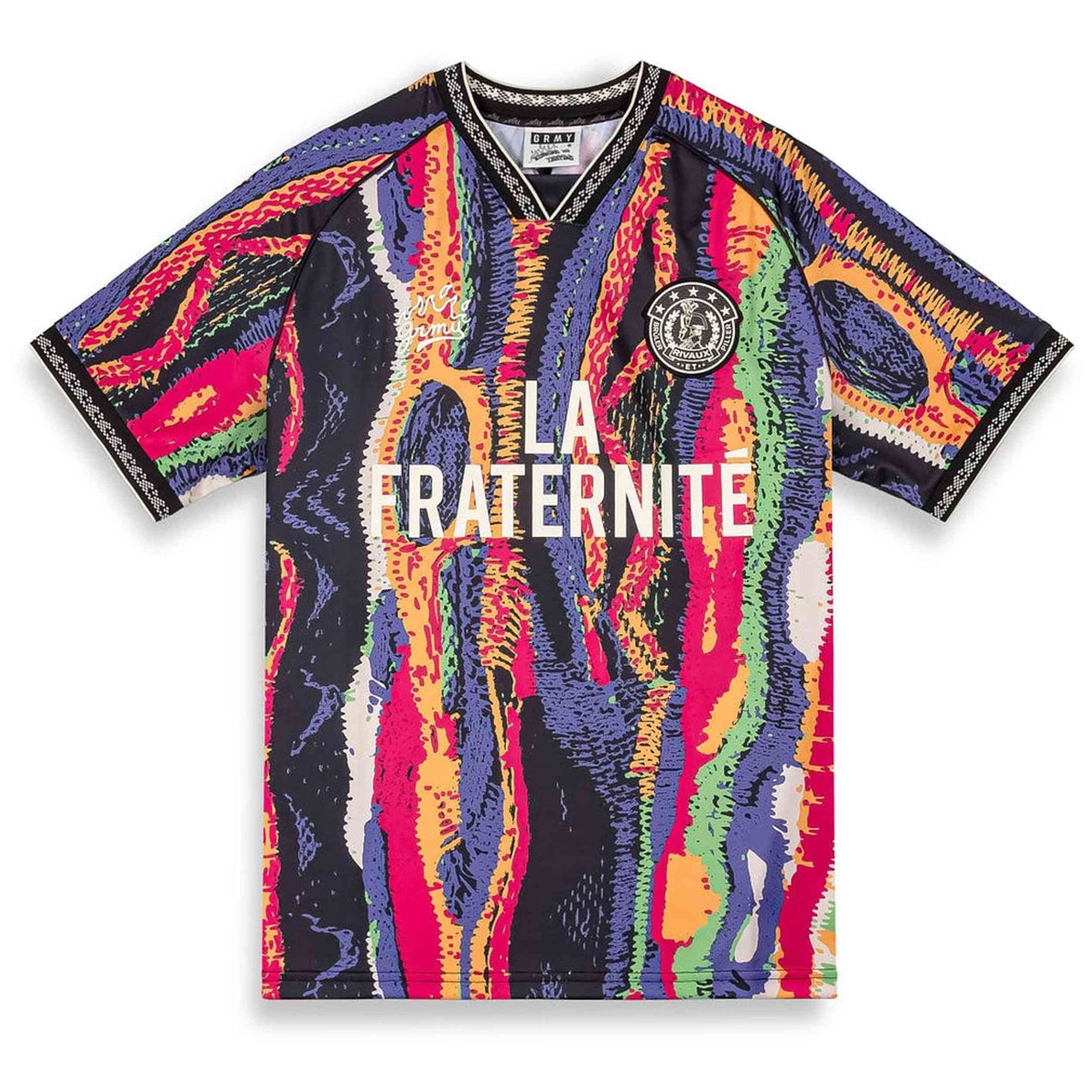 Camiseta De Manga Corta Grimey La Fraternite Soccer