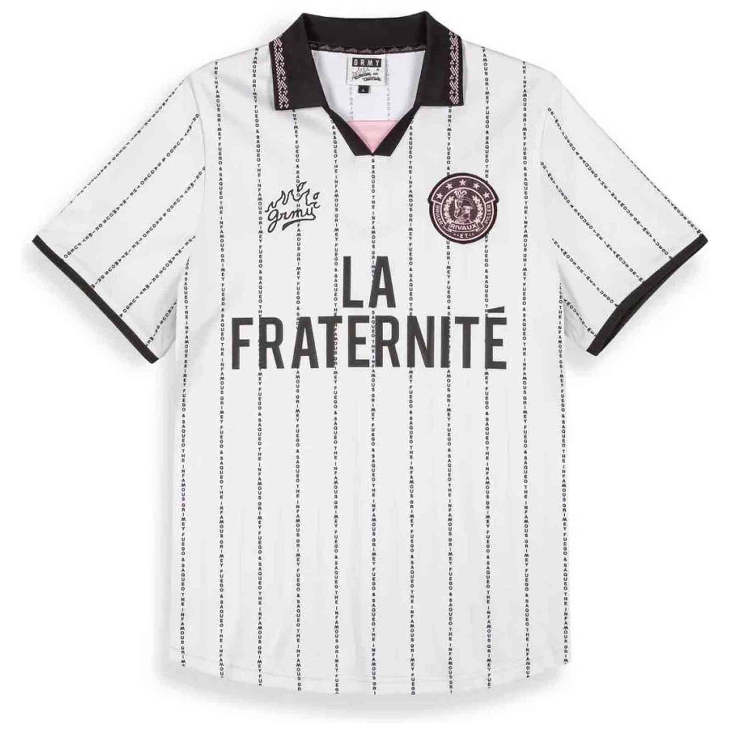 Camiseta De Manga Corta Grimey La Fraternite Rivaux