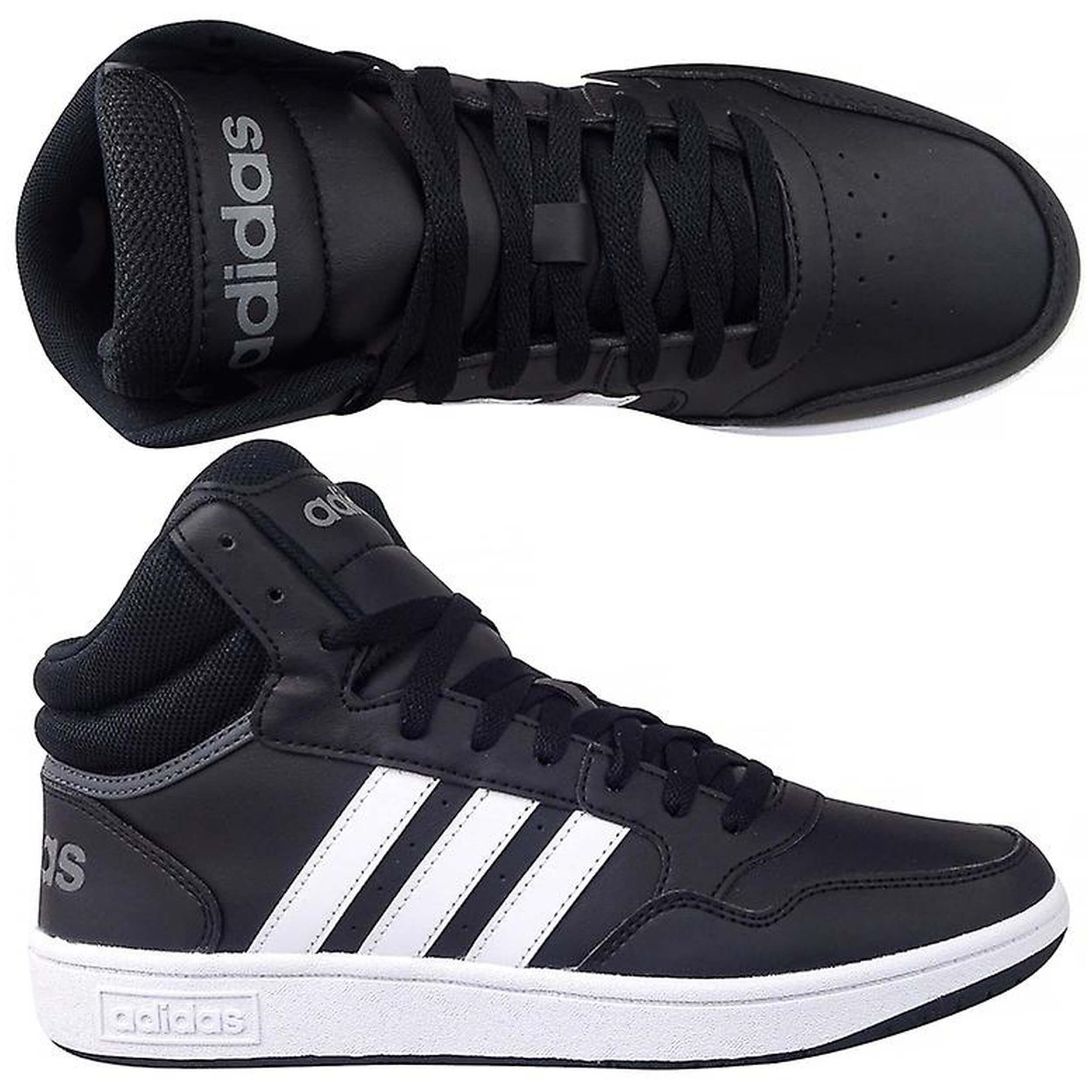 Adidas Hoops 3.0 Mid Sneakers