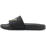 Chanclas Adidas Adilette Lite "Core Black / Core Black / Matte Gold"