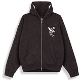 Sudadera Con Capucha Grimey Odd Cutlass Zipper "Black"