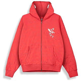Sudadera Con Capucha Grimey Odd Cutlass Zipper "Red"