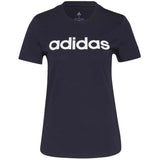 Camiseta De Manga Corta Adidas Essentials Slim Logo "Legend Ink / White"