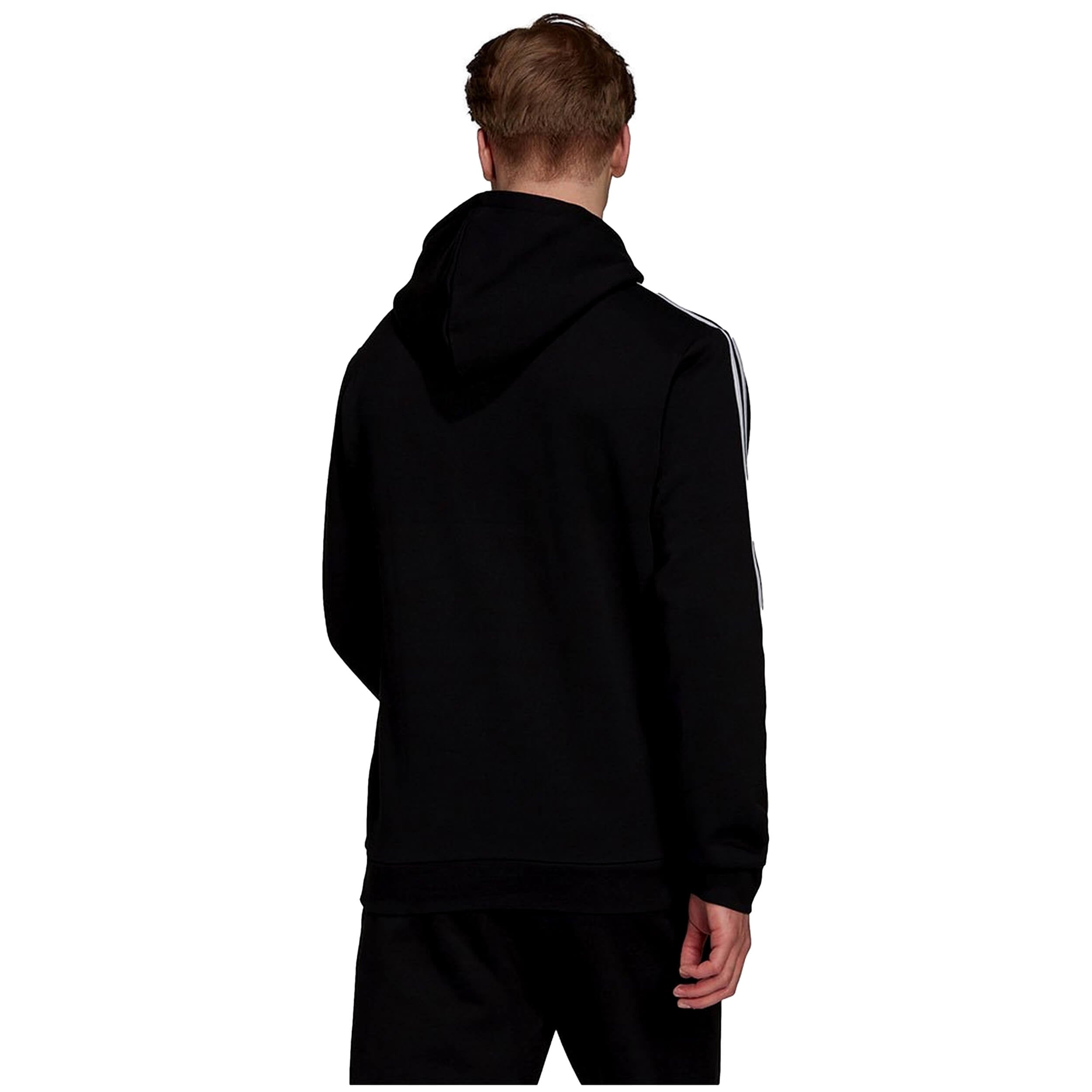 Sudadera Con Capucha Adidas Essentials Fleece 3-Stripes Logo Hoodie