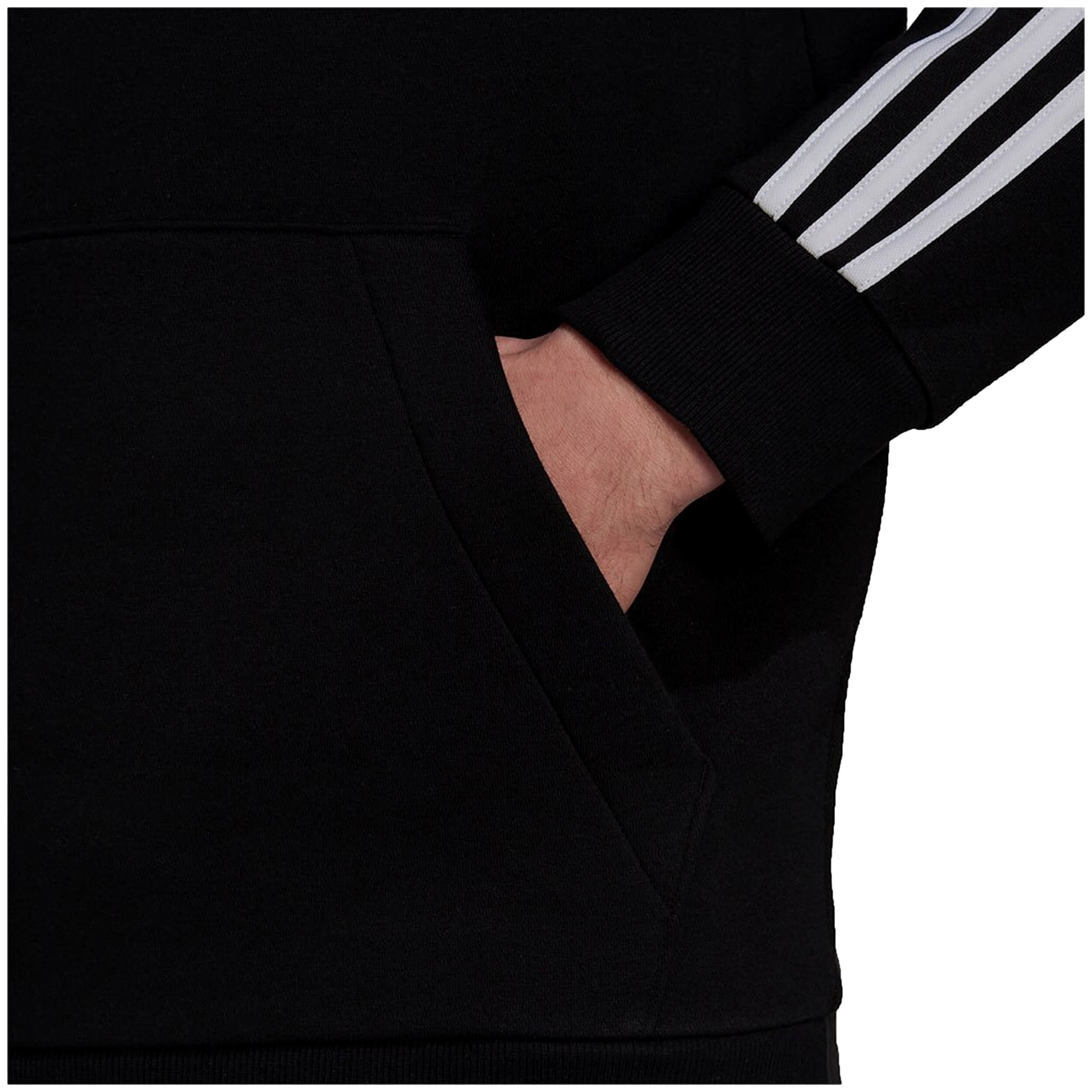 Sudadera Con Capucha Adidas Essentials Fleece 3-Stripes Logo Hoodie