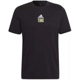 Camiseta De Manga Corta Adidas Aeroready Paris Graphic "Black"