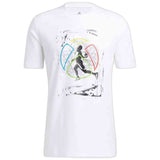 Camiseta De Manga Corta Adidas