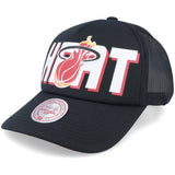 Gorra Mitchell & Ness NBA Miami Heat