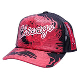 Gorra Mitchell & Ness Bulls Year Of The Dragon Pro Crown Snapback