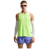 Camiseta De Tirantes Nike Dri-Fit Breathe Miler "Volt Ice/Reflective Silver"