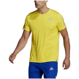 Camiseta De Manga Corta Adidas Own The Run "Amarillo"