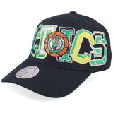 Gorra Mitchell & Ness Boston Celtics Hyper Type Pro Black Adjustable