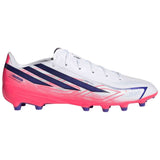 Botas De Futbol Adidas F50 Hyperfast League "Cloud White / Solar Purple / Solar Turbo"