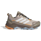 Zapatillas De Trekking Adidas Zapatillas Adidas Terrex Skychaser Ax5 Gore-Tex Beige Naranja Blanco Mujer