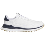 Zapatillas De Golf Adidas S2G 26 Leather Spikeless "Cloud White / Cloud White / Collegiate Navy"