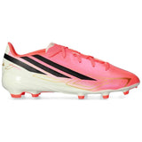 Botas De Futbol Adidas F50 Hyperfast League "Solar Turbo / Core Black / Gold Metallic"