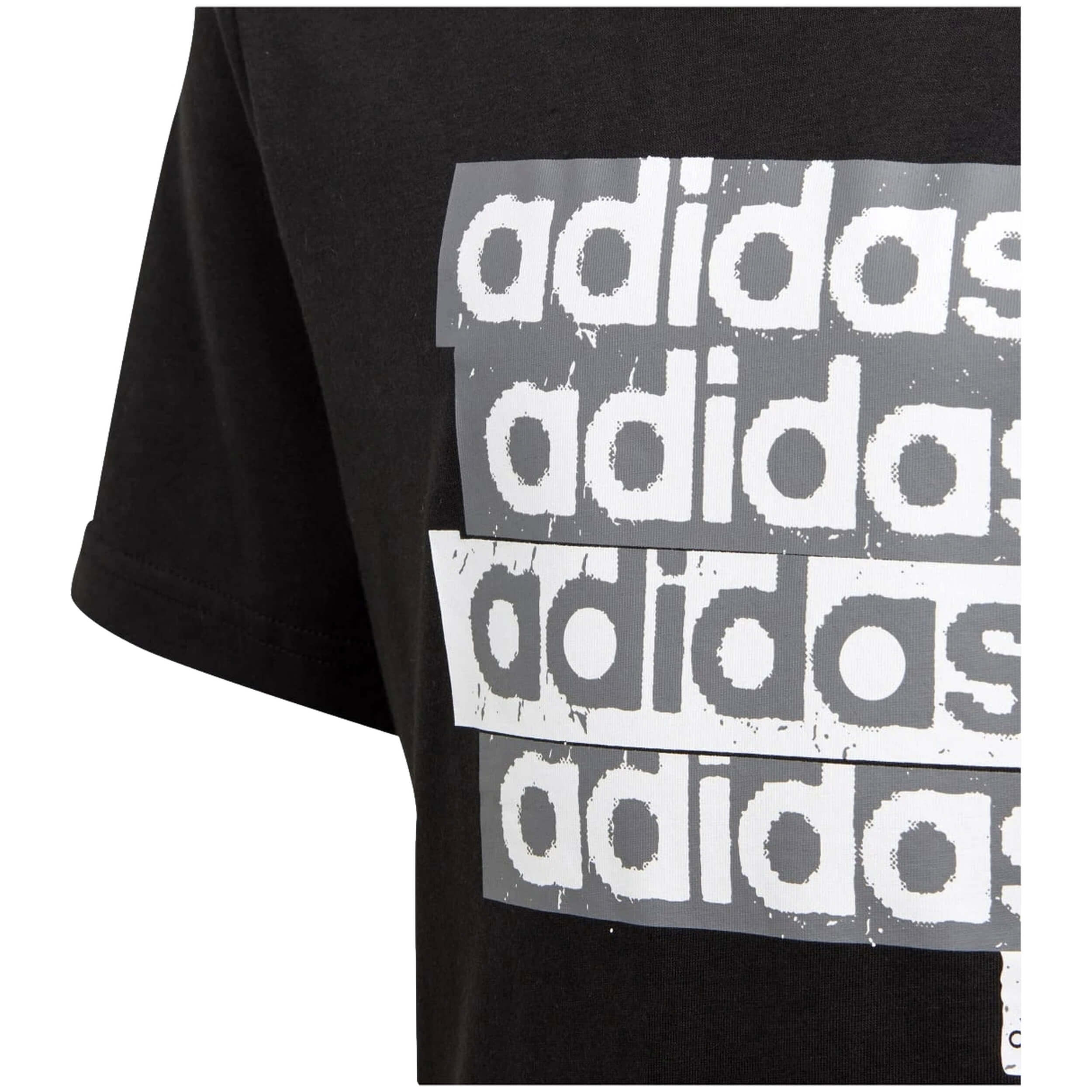 Adidas Lin Repeat Sportswear Short Sleeve T-Shirt