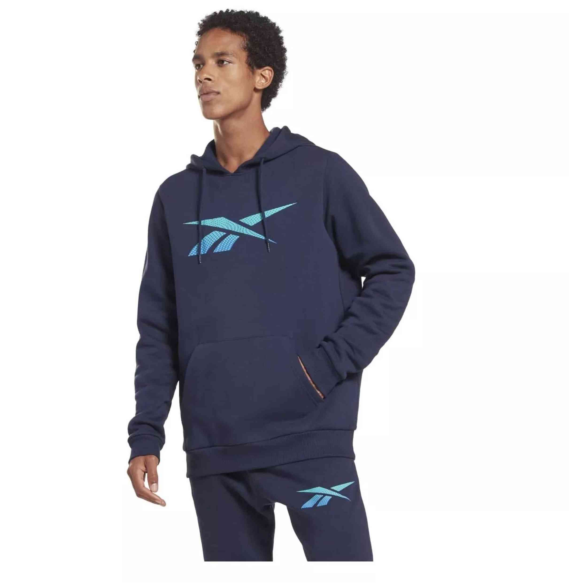 Sudadera Con Capucha Reebok Hs0042