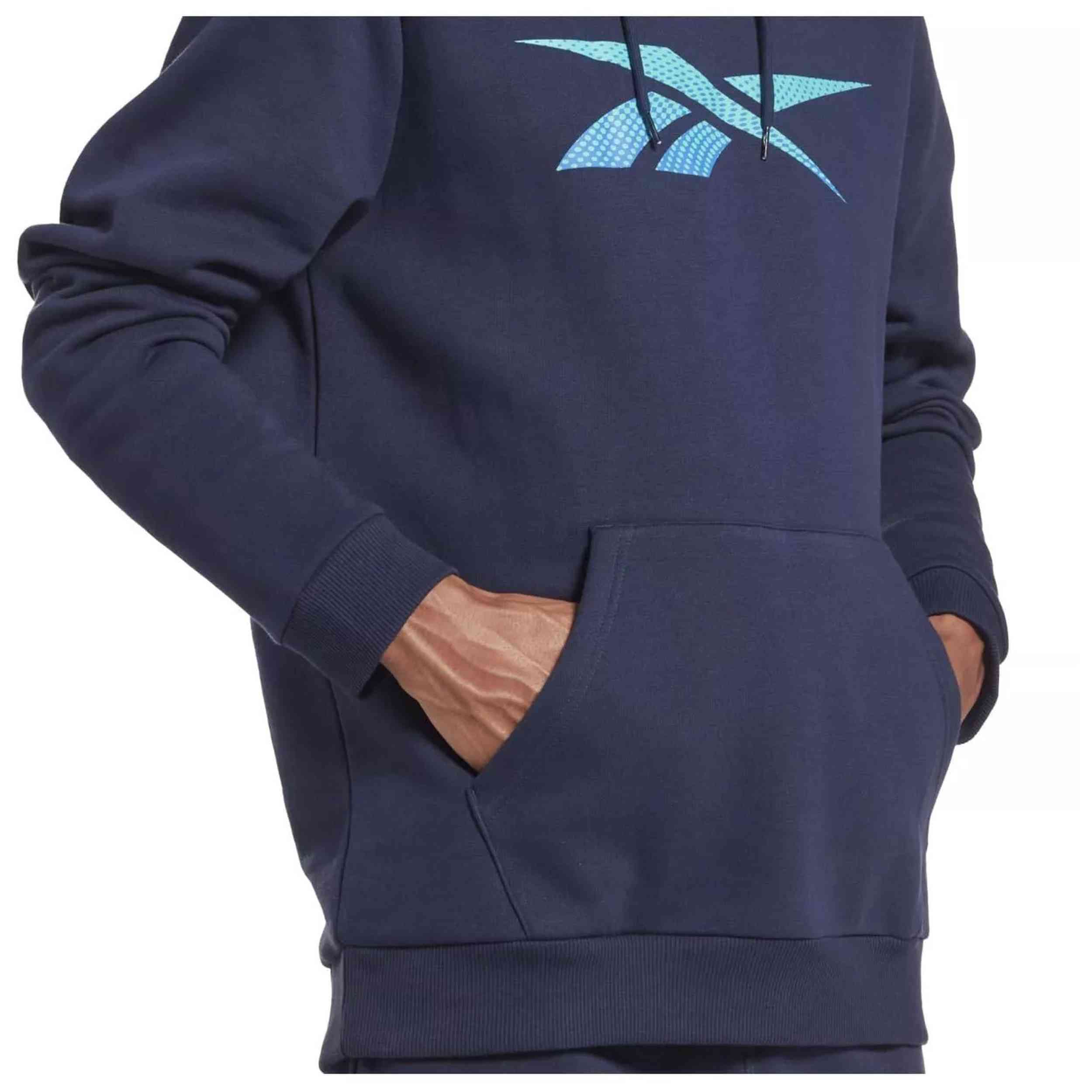Sudadera Con Capucha Reebok Hs0042