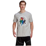 Camiseta De Manga Corta Adidas