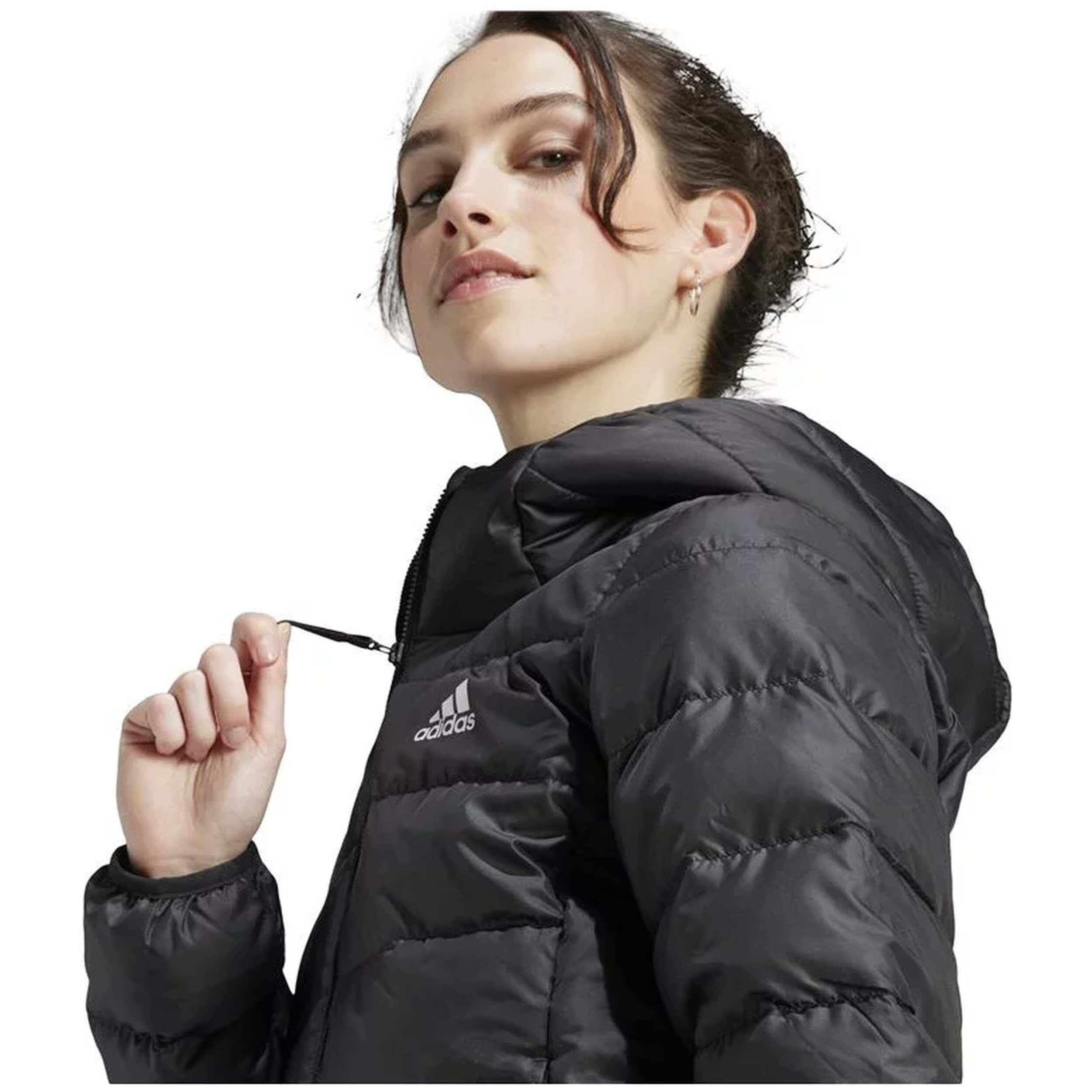 Adidas Essentials Light Down Hooded Jacket