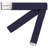 Cinturon Carhartt Wip Clip Chrome