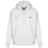 Sudadera Con Capucha Carhartt Wip American Script "Ash Heather"