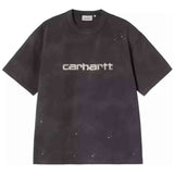 Camiseta De Manga Corta Carhartt Wip Painter "Black Destroy Wash Splatter"
