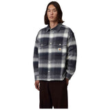 Camisa Carhartt Wip Esterson "Negro/Blanco"