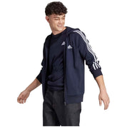 Sudadera Con Capucha Adidas Essentials French Terry 3 Bandas