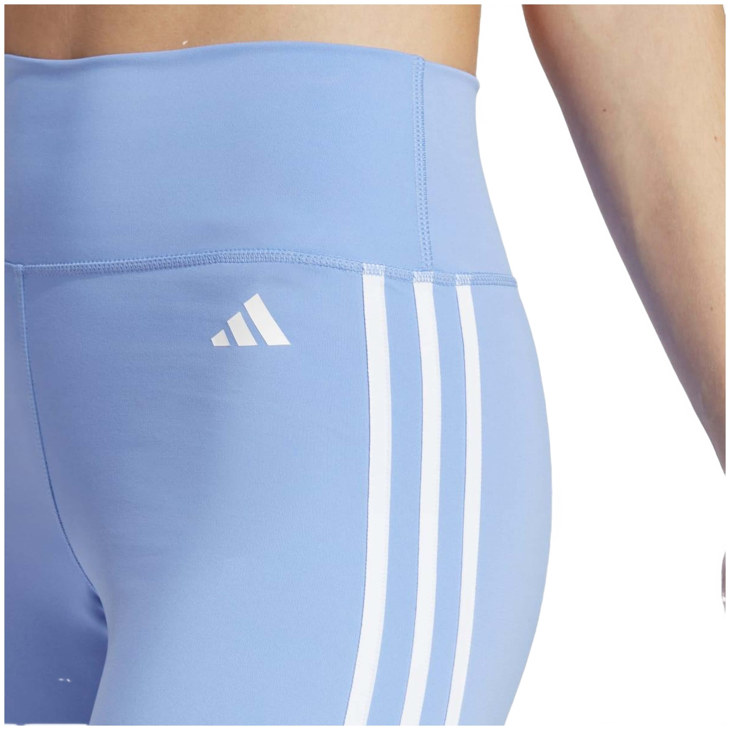 Pantalon Largo Adidas Train Essentials High-Waisted 3 Bandas