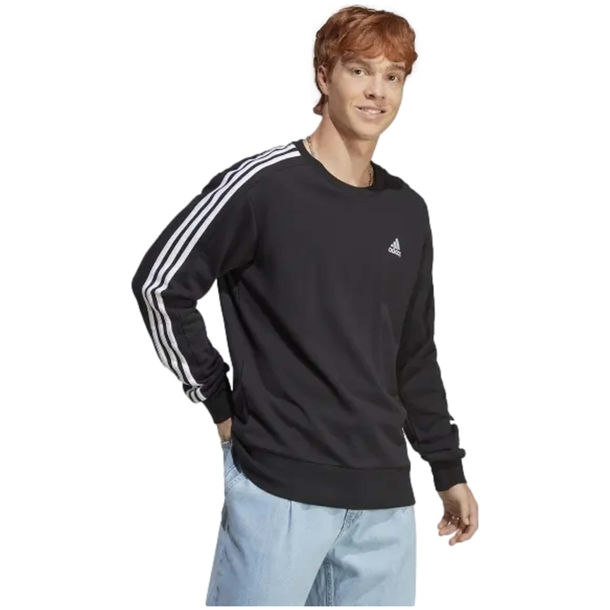 Sudadera Adidas Essentials French Terry 3 Bandas