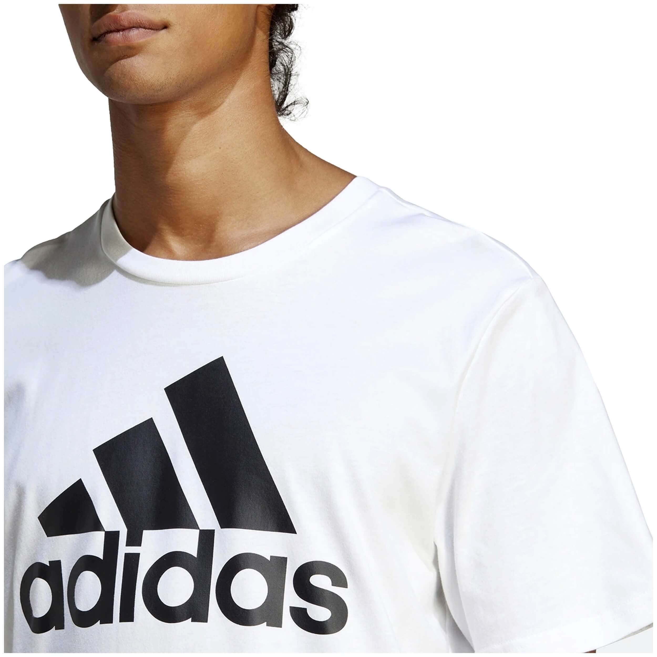 Adidas Essentials Single Jersey Big Logo Short Sleeve T-Shirt