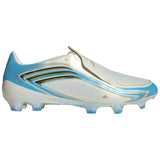 Botas De Futbol Adidas F50 Messi Elite Fg "Ivory / Semi Blue Burst / Icey Blue"