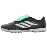 Botas De Futbol Adidas Predator Club Fold-Over Tongue Turf "Core Black/Silver Met./Pulse Mint"