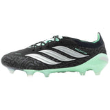Botas De Futbol Adidas Predator Elite Fold Over Tongue "Core Black / Silver Metallic / Pulse Mint"