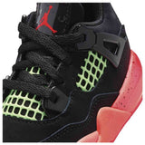 Zapatillas Jordan Air Jordan 4 Retro Td "Black/Bright Mango/Barely Volt/Infrared 23"
